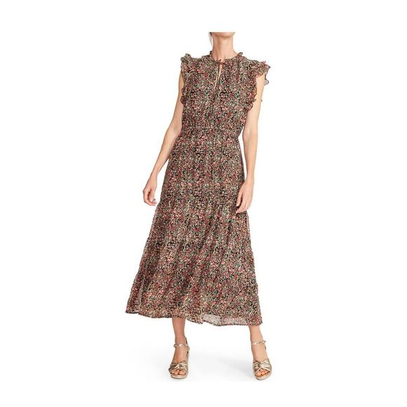 BB Dakota Dresses & Skirts - New BB Dakota Steve Madden Ditsy Dress Boho Chiffon Floral Medium